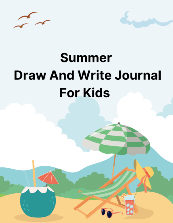 Grade: 1, 2 & 3 Summer Draw & Write Journal