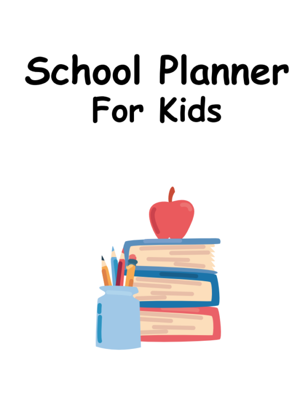 School Planner For Kids
