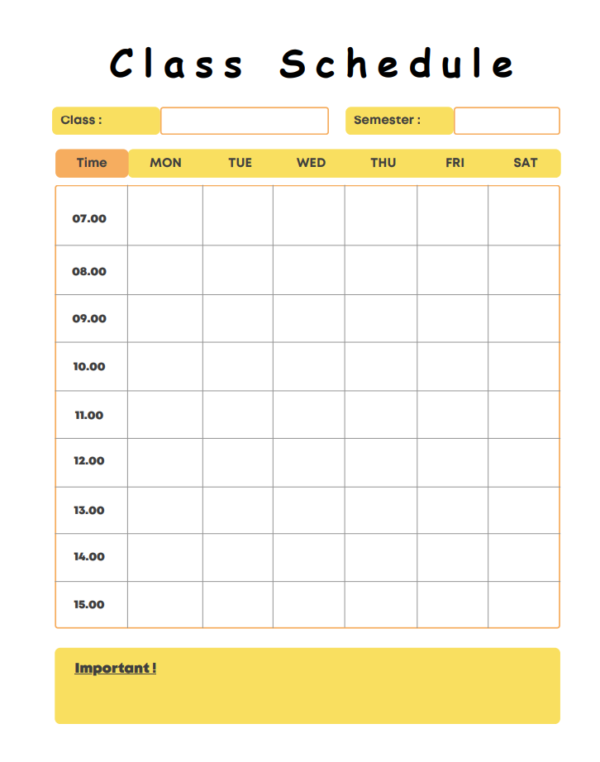School Planner For Kids - Image 3