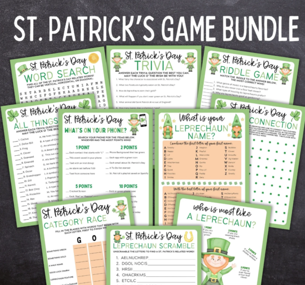 St. Patrick's Day Games