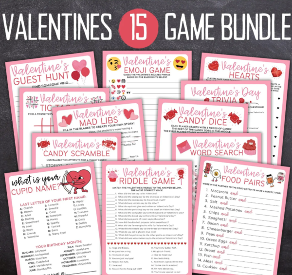 Valentine's Day Games Bundle