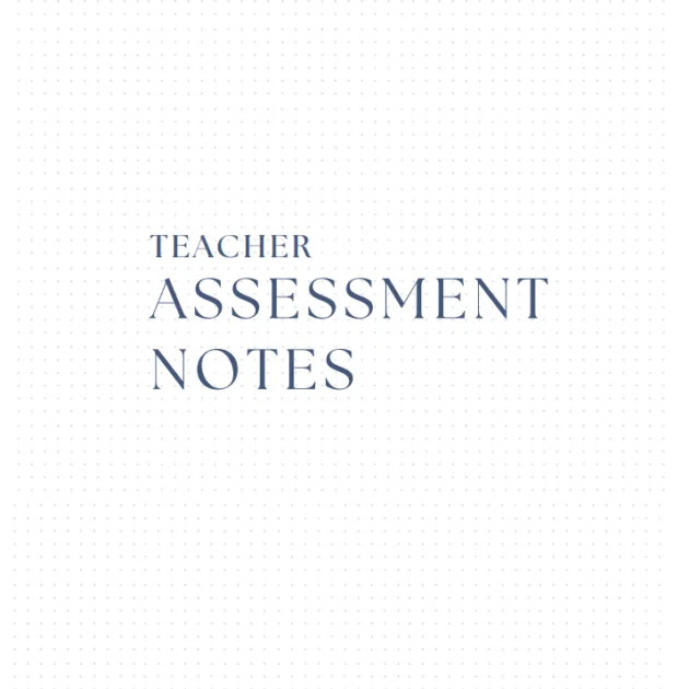 Teacher Assessment Journal For Notes & More
